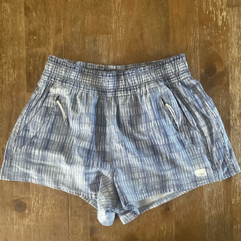 Vuori Dash shorts XS EUC Blue